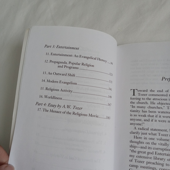 " A.W. Tozer on Worship and Entertainment  " Book Christain Living Spirituality - Picture 8 of 12
